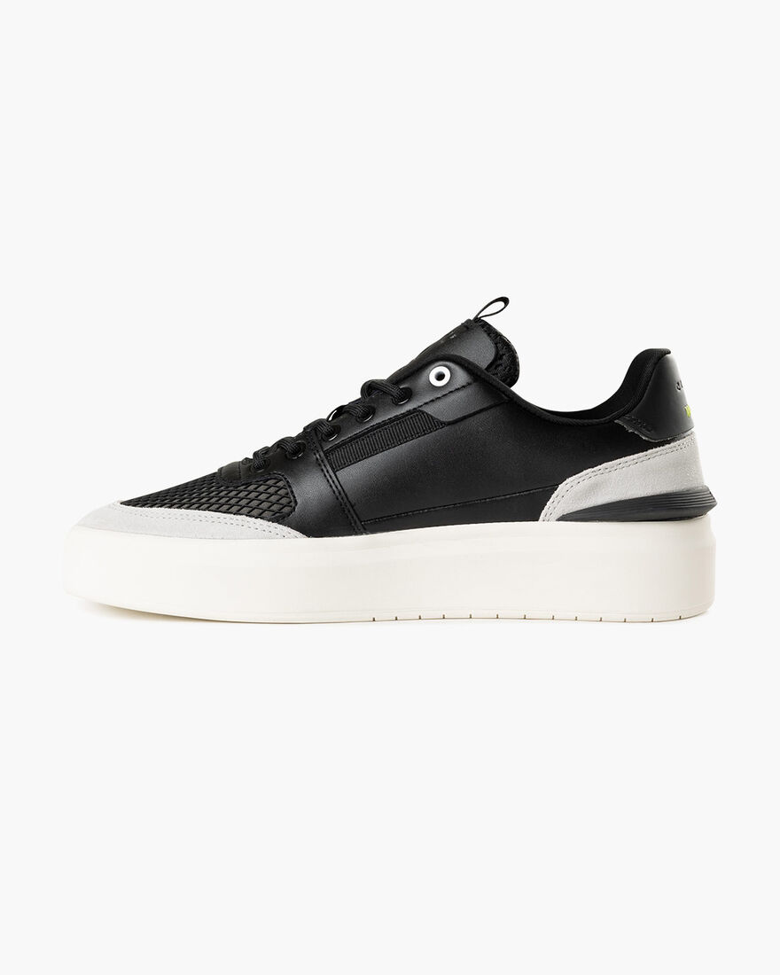 Endorsed Tennis - Soft Leather/Rubber Mesh, Black/Grey, hi-res