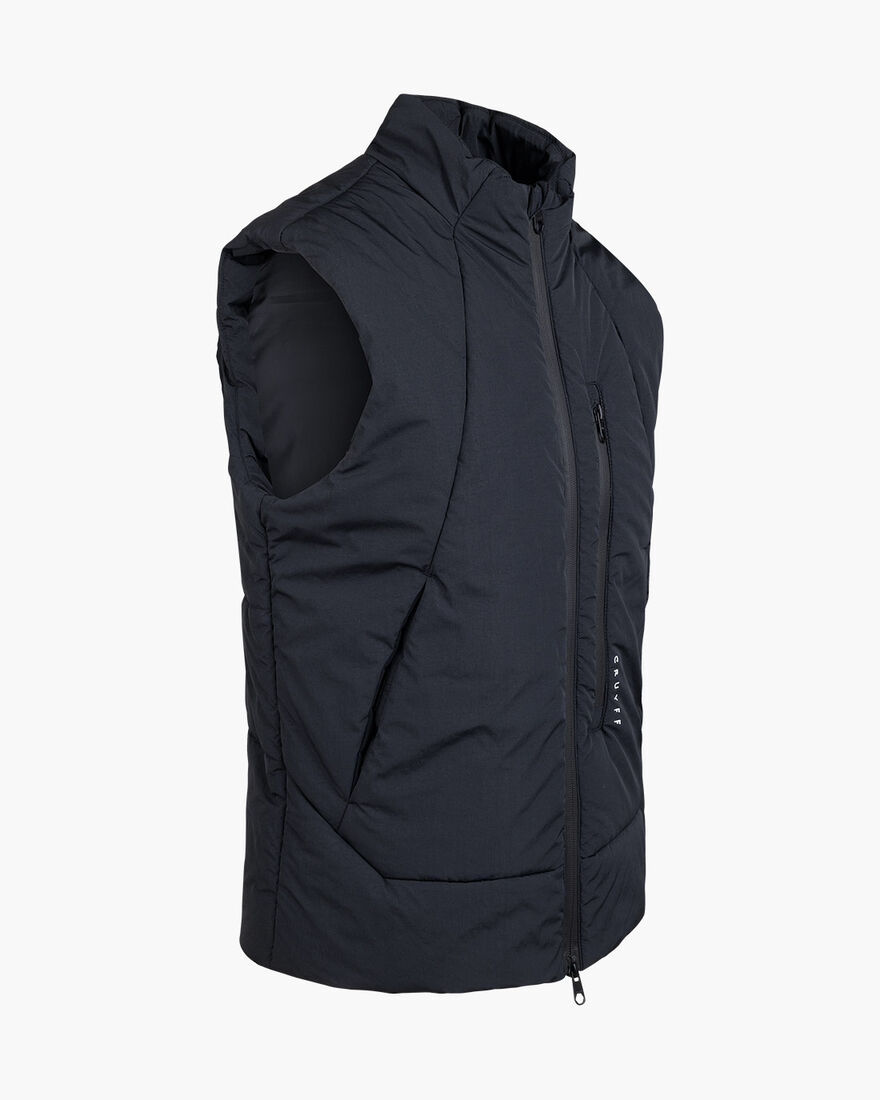 Veleta Gilet - Nylon, Black, hi-res