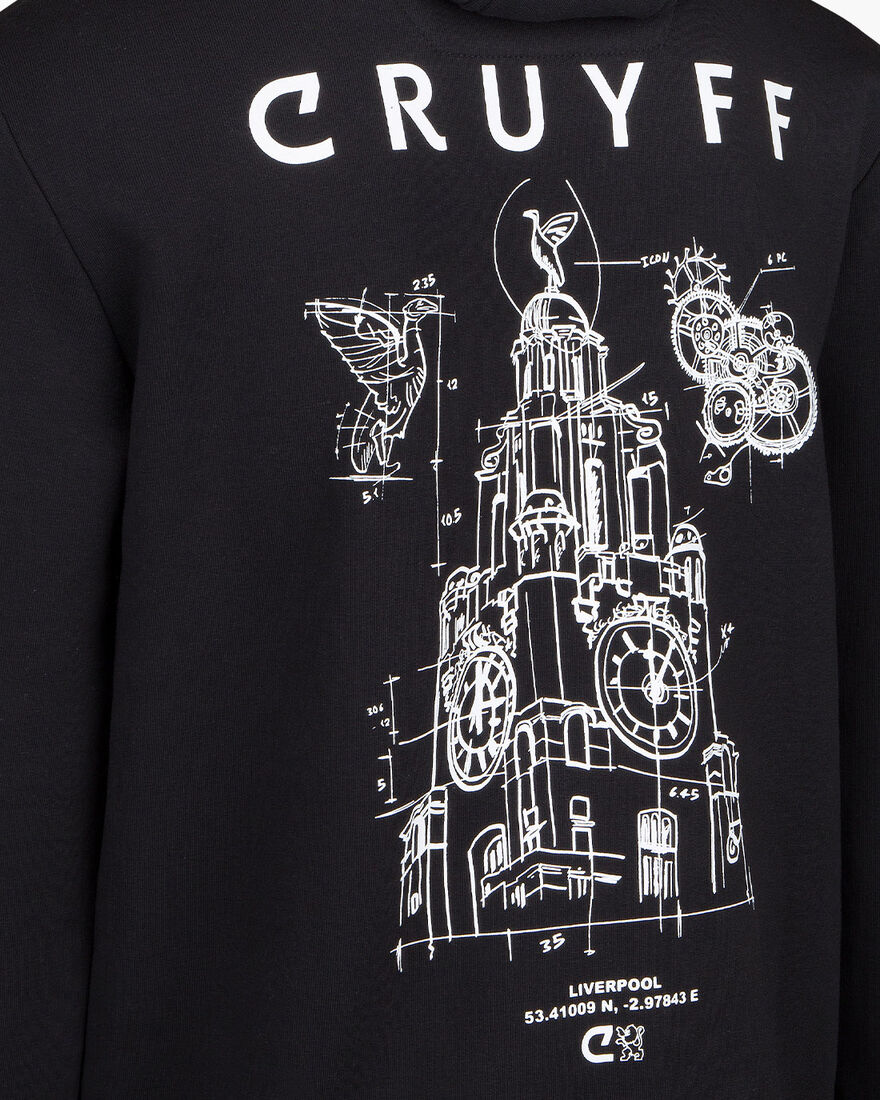 City Pack Hoodie LIV, Black, hi-res