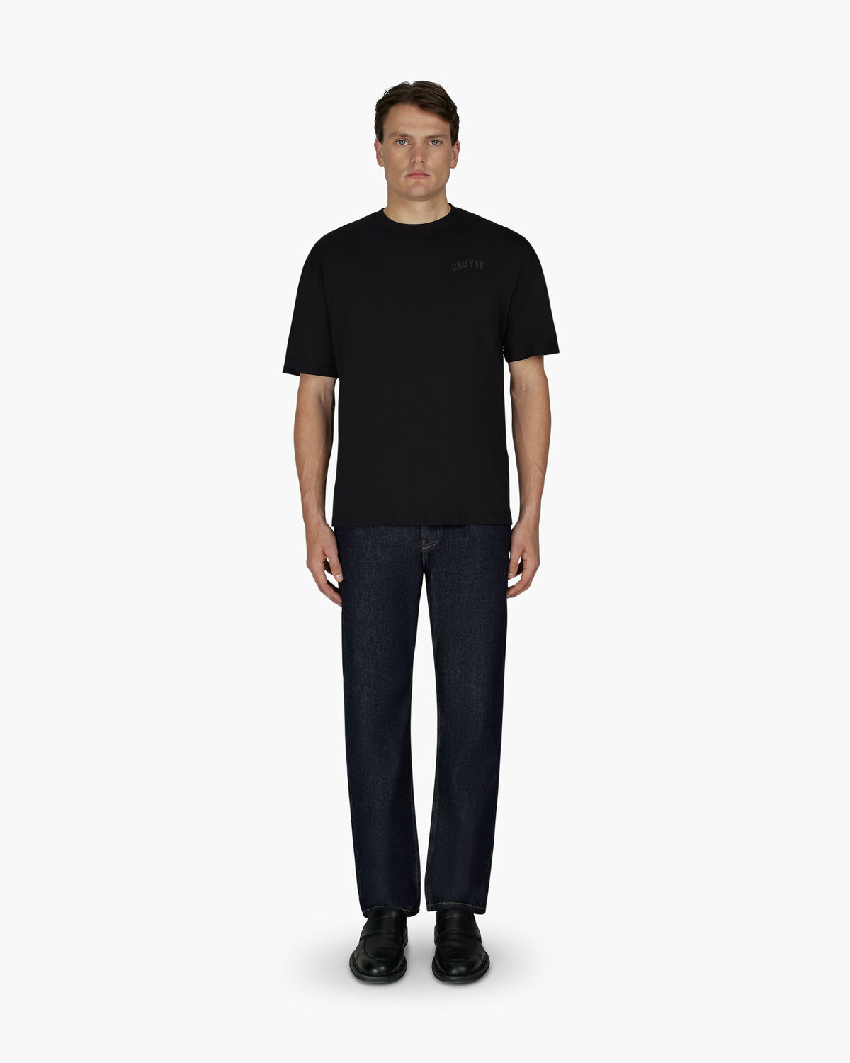 Cruyff League Tee, Black, hi-res