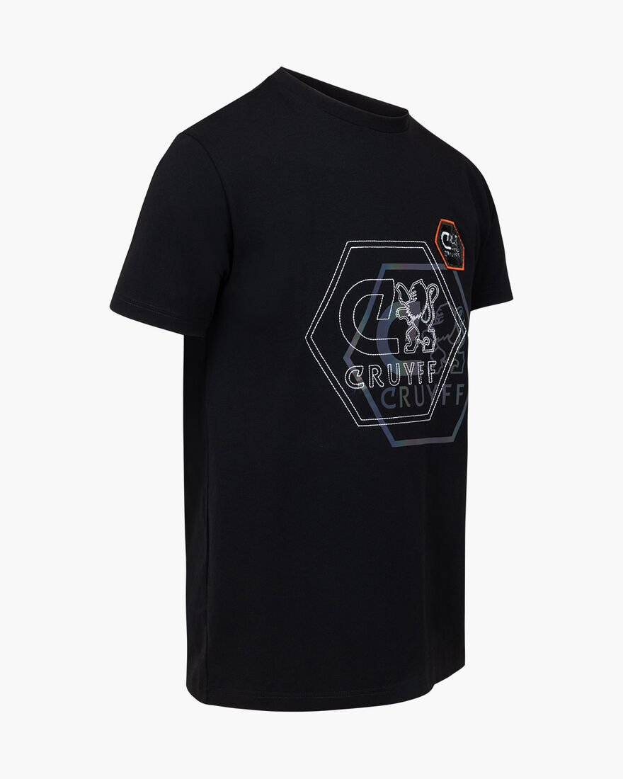 Sanser Tee, Black, hi-res