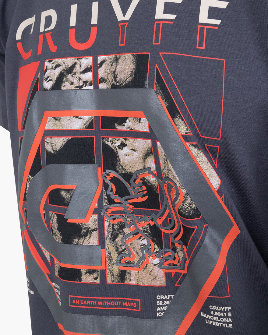 Platform Tee, Charcoal Grey, hi-res