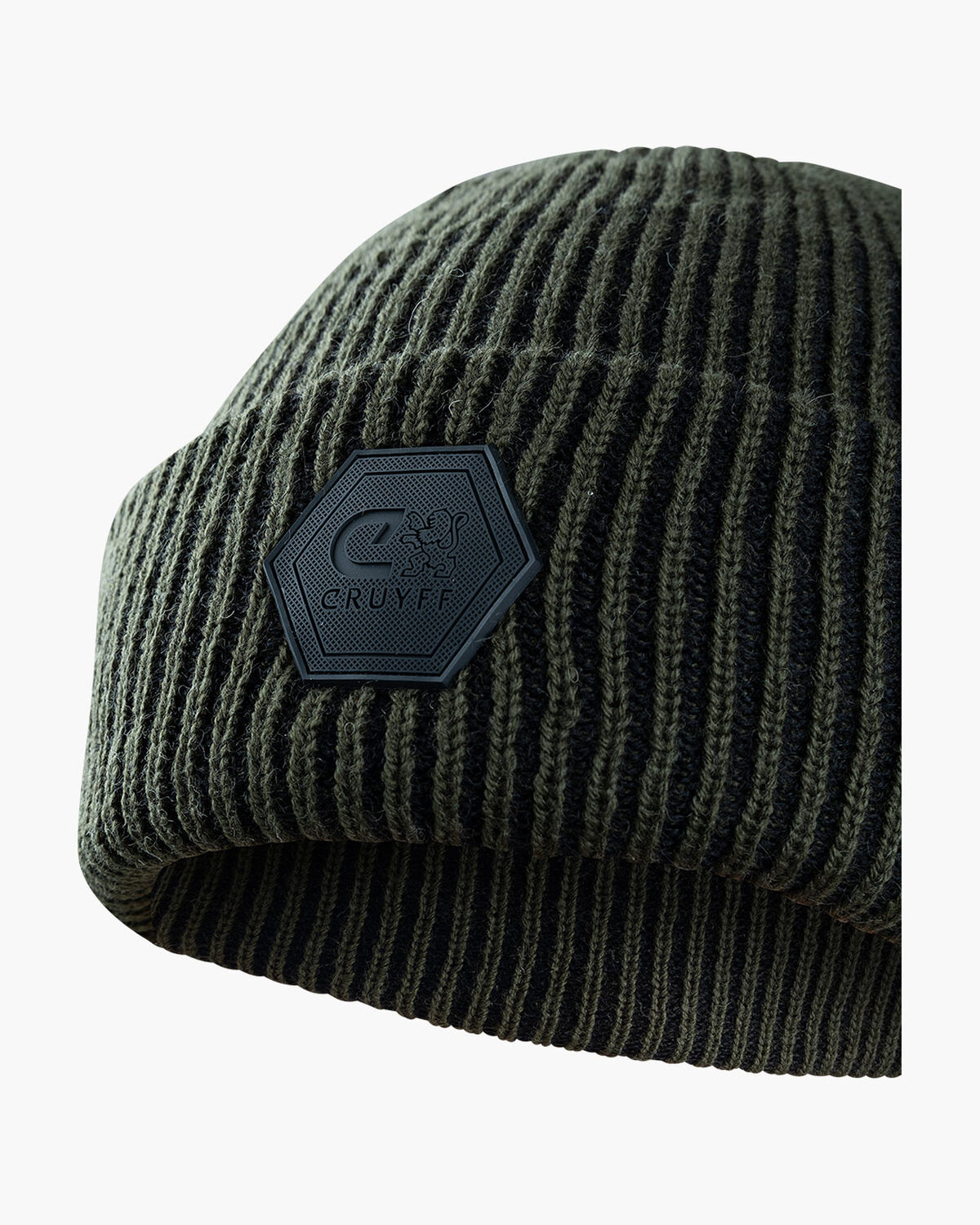 Basco Two Tone Beanie, Green, hi-res