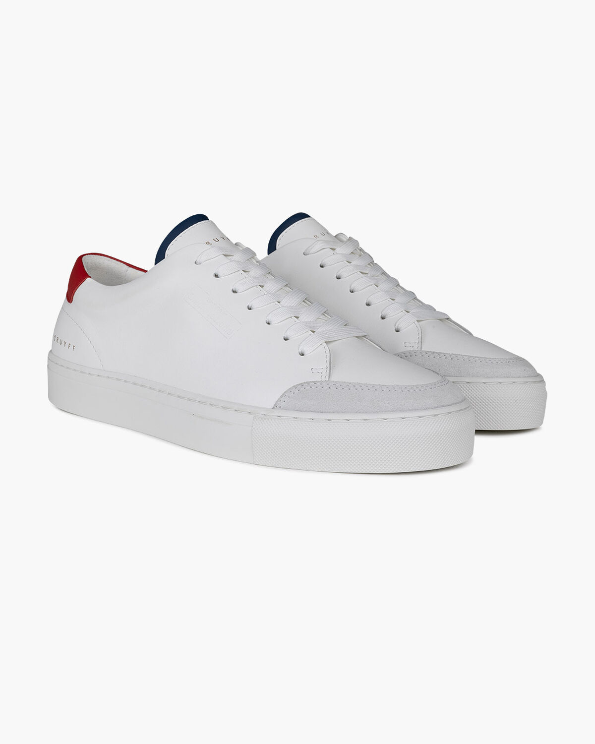 Architect Tennis - Soft Nappa/, White/Red, hi-res
