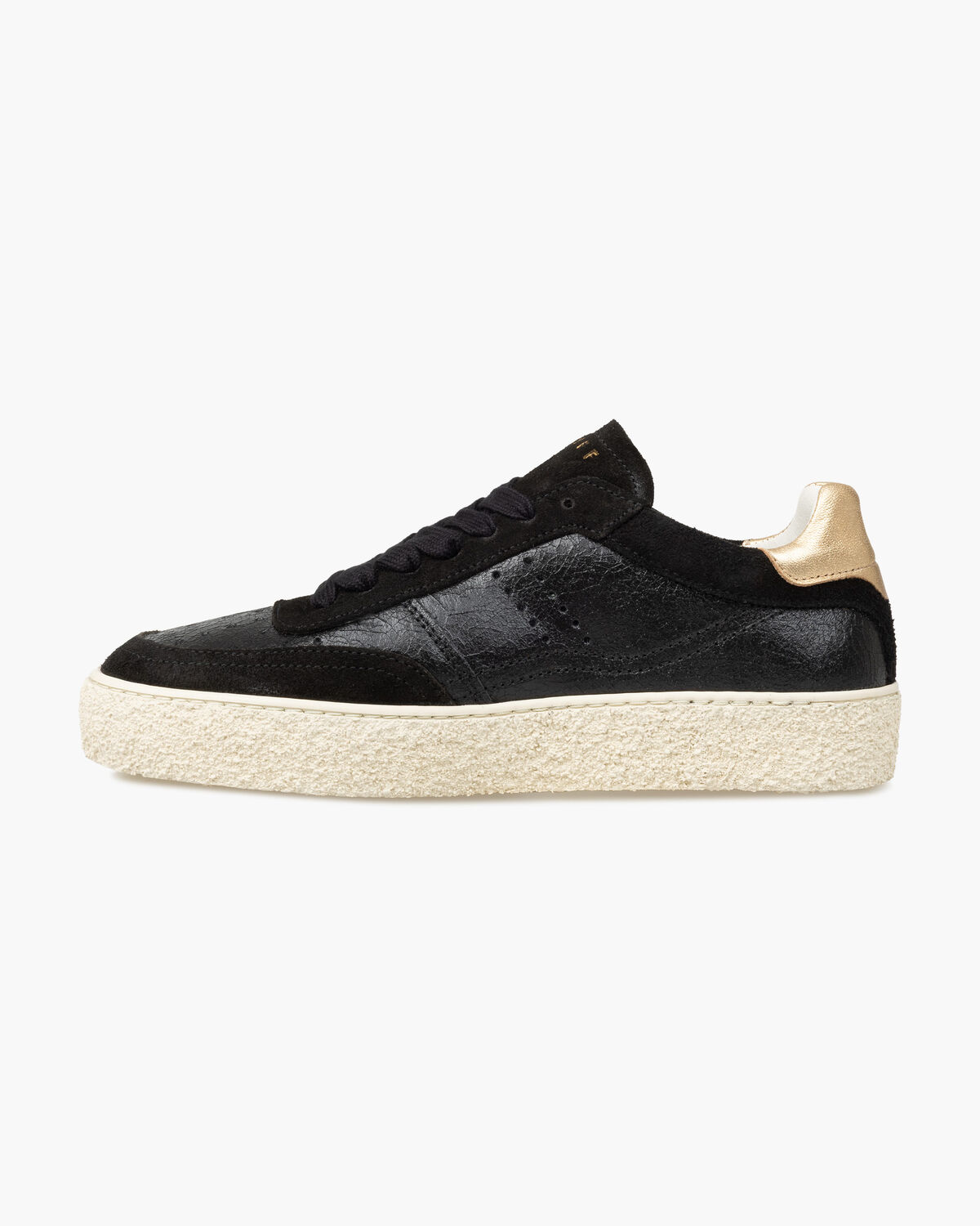 Monumental-Met. Leather/Suede, Black/Gold, hi-res
