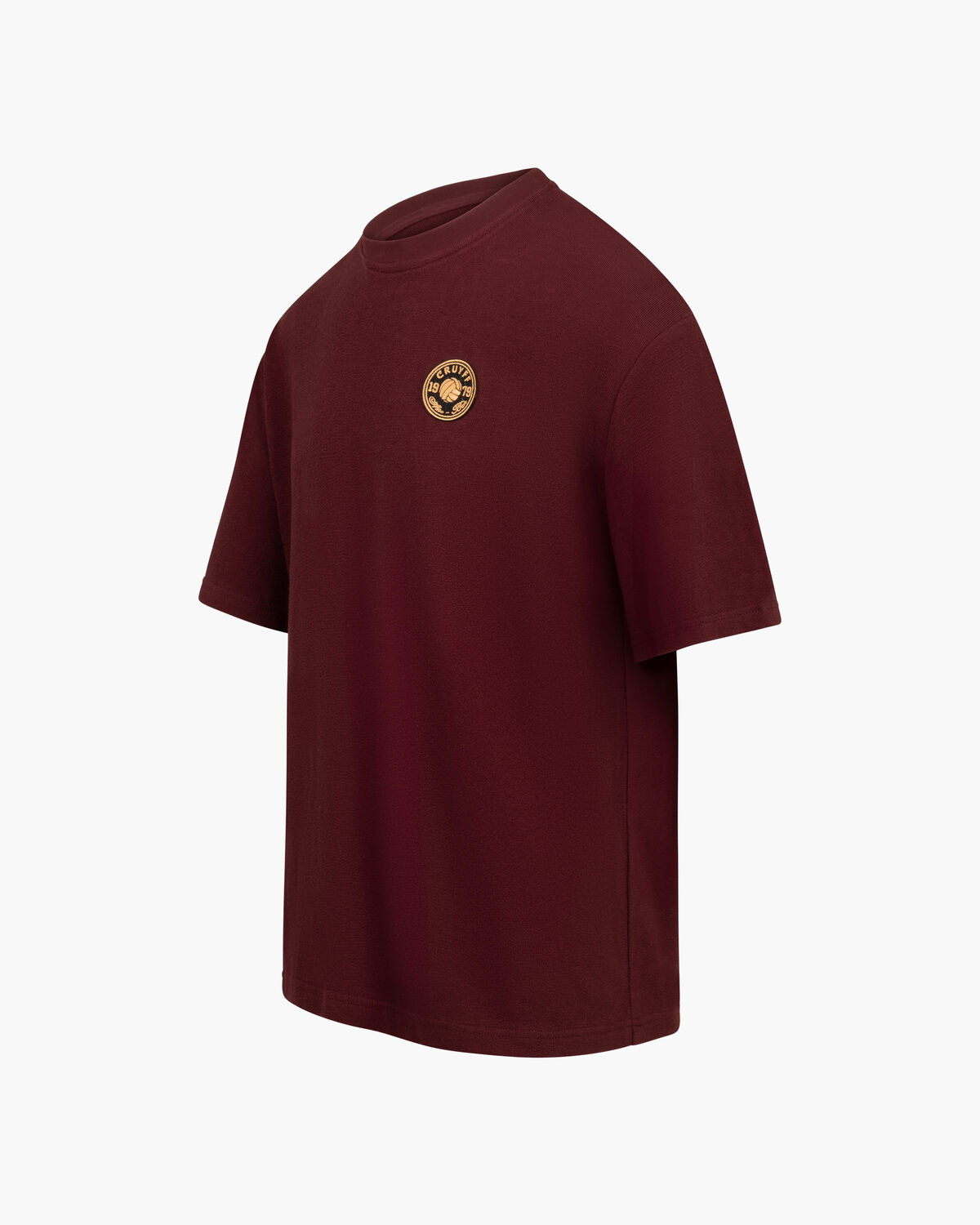 Retro Badge Tee, Wine, hi-res