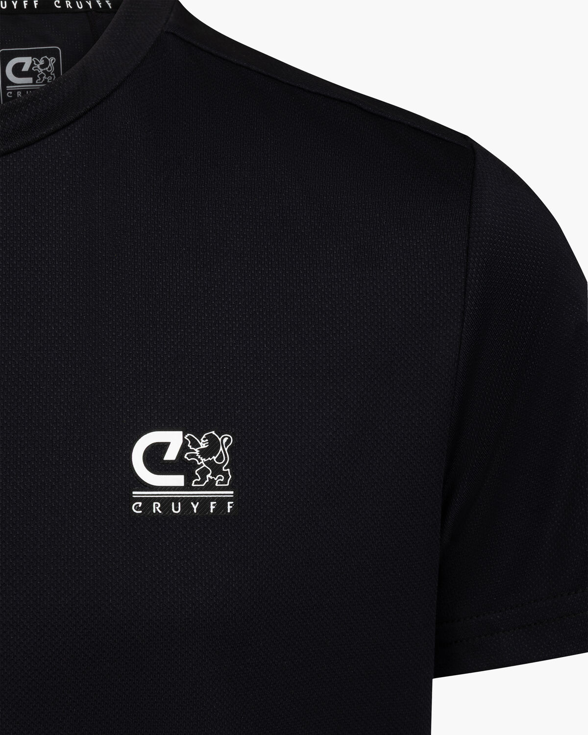 Quartz Poly Tee, Black, hi-res