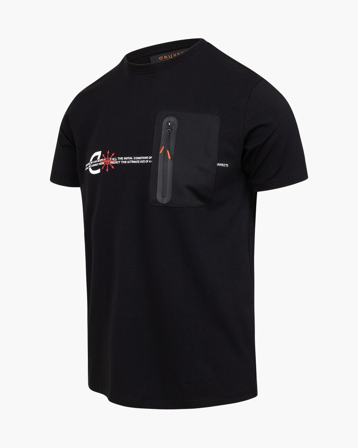 Ray Tee - 95% Cotton 5% Elastane, Black, hi-res