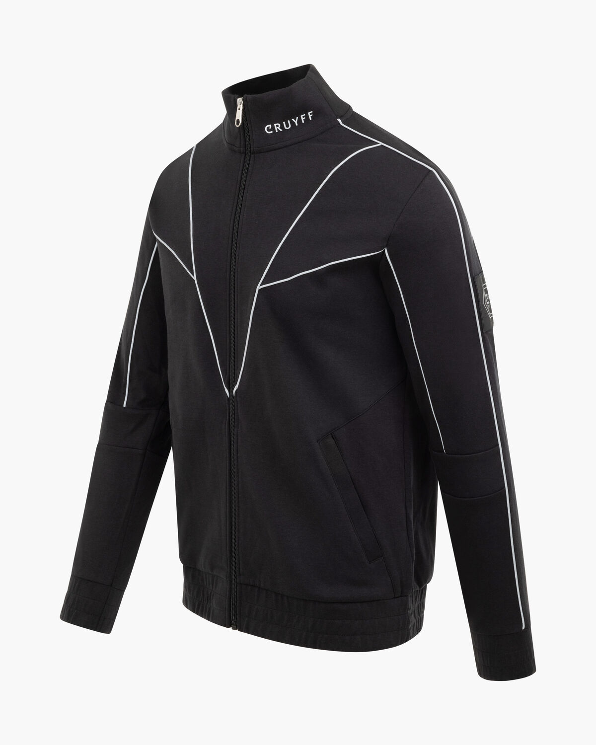 Tiva Track Top, Black, hi-res