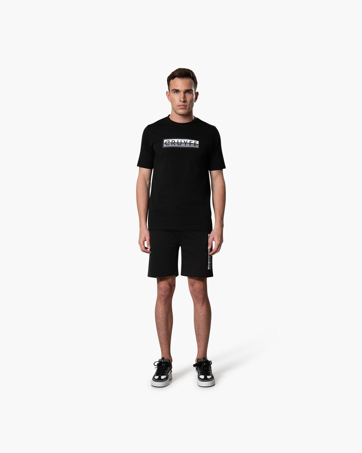 Cruyff ID Tee, Black, hi-res