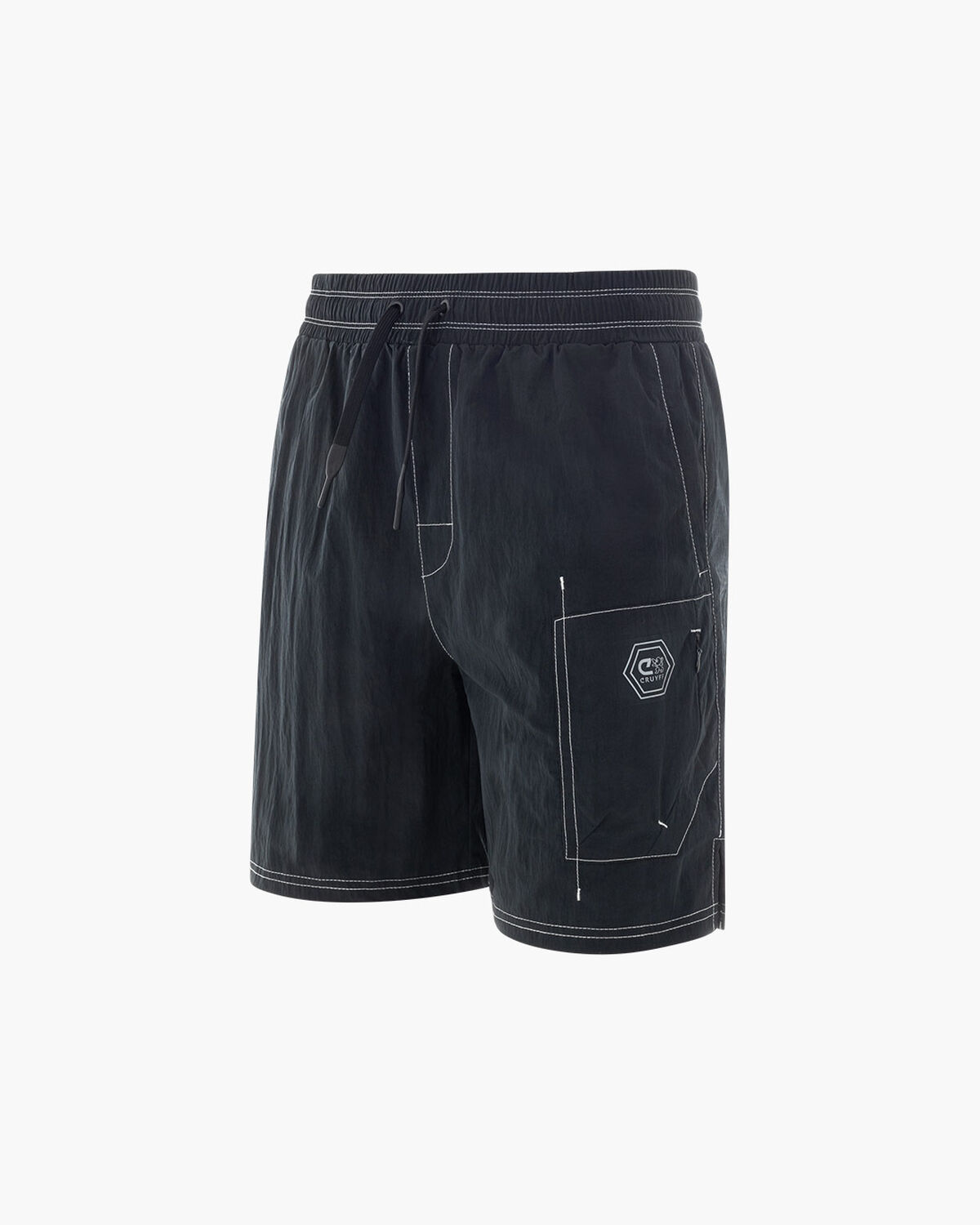 Metallic Short, Black, hi-res