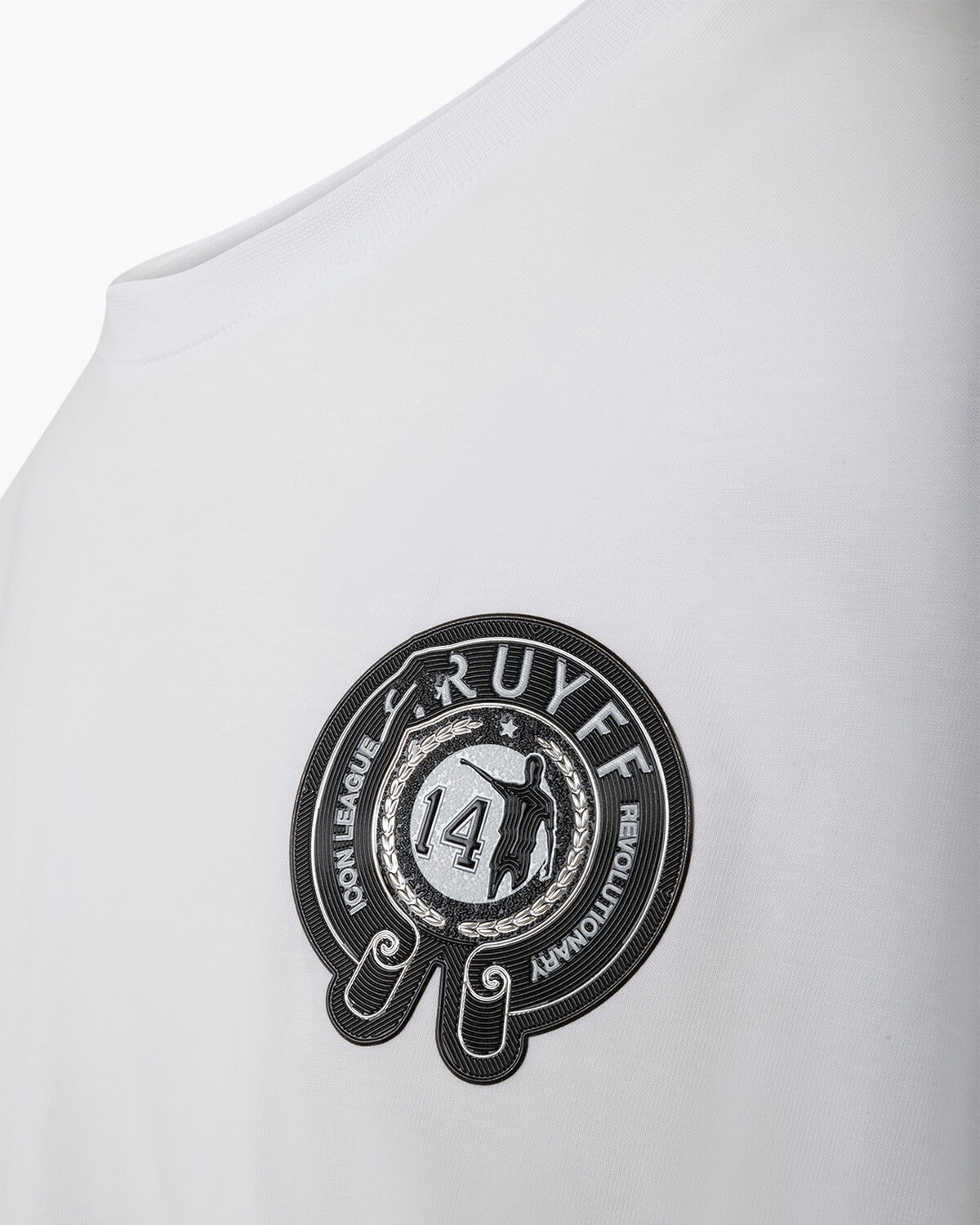 League Logo Tee, White, hi-res