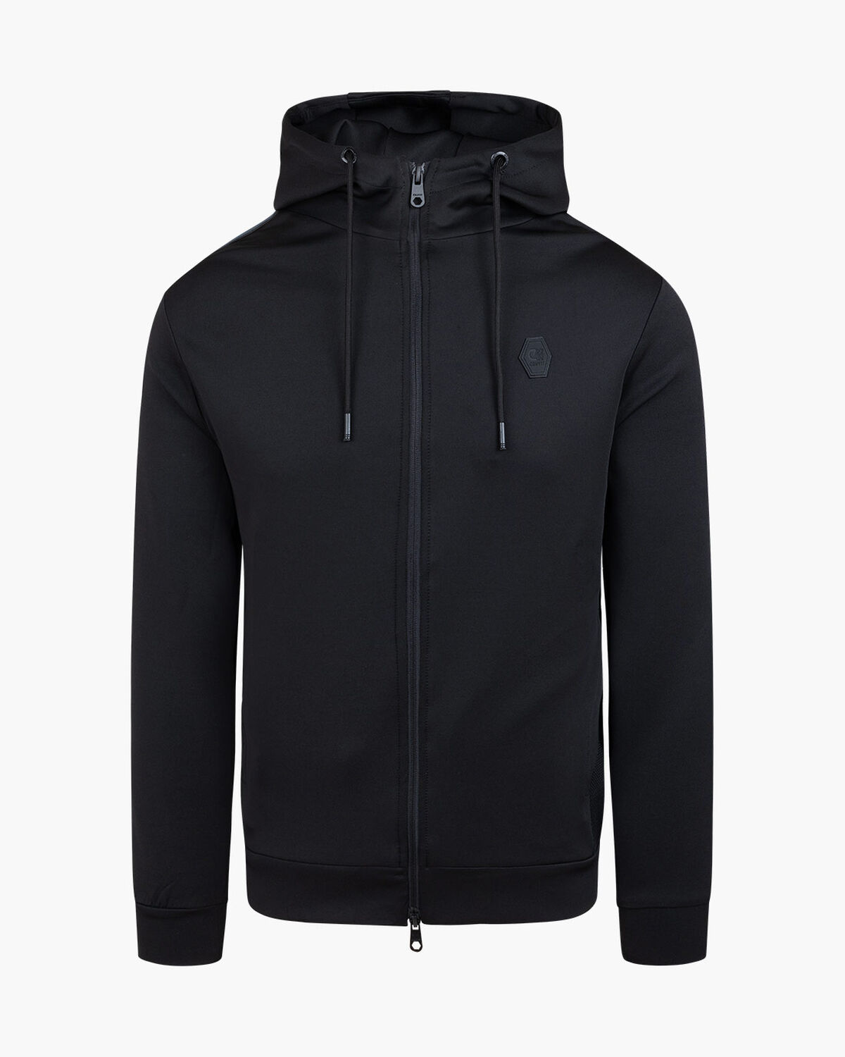 Joel Scuba Track Top  - Polyester / Elastane, Black, hi-res