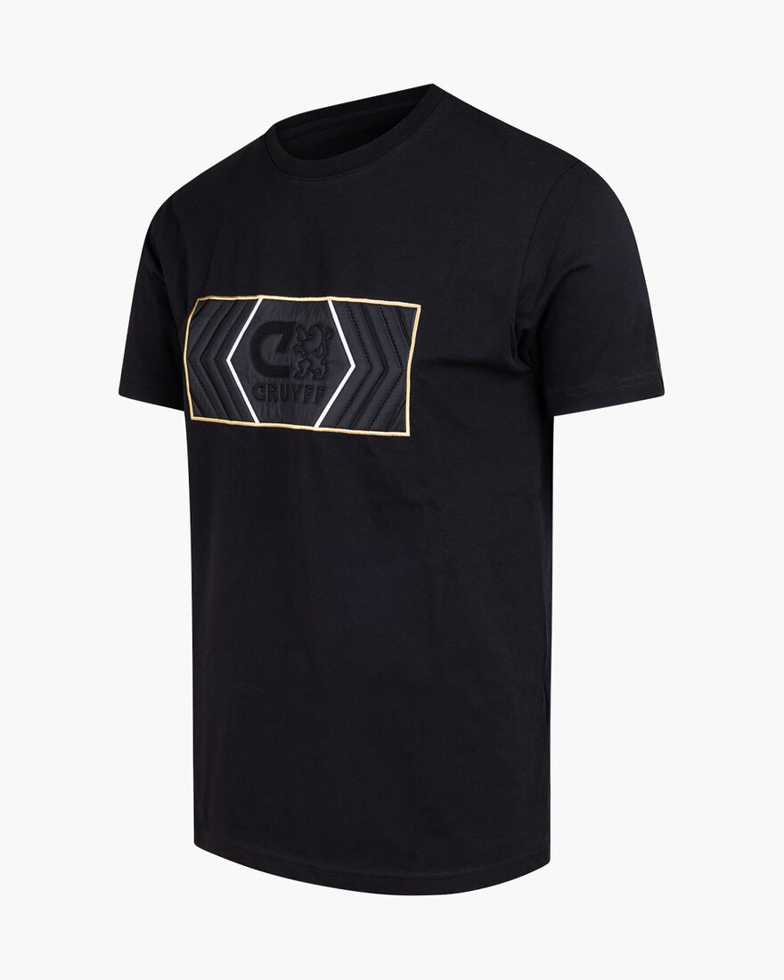 Altox Tee, Black/Gold, hi-res