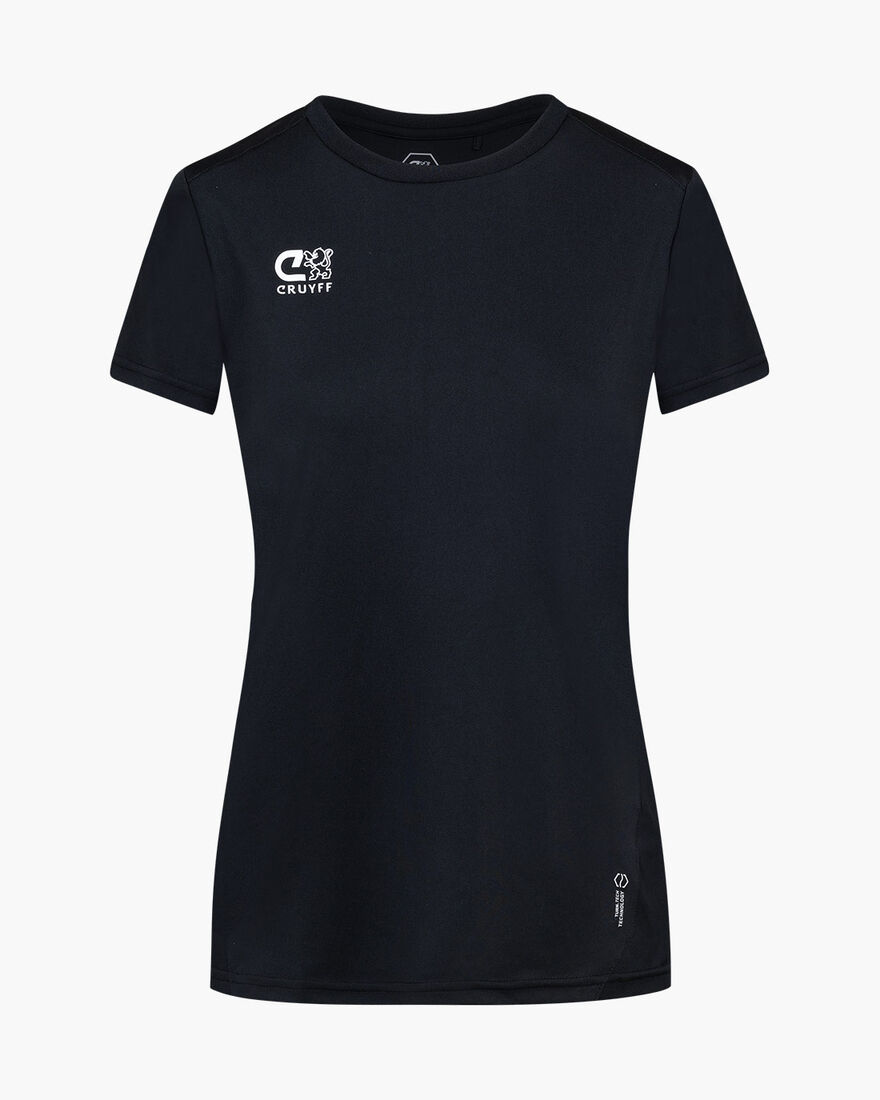 Cruyff Training Shirt Women, Black, hi-res