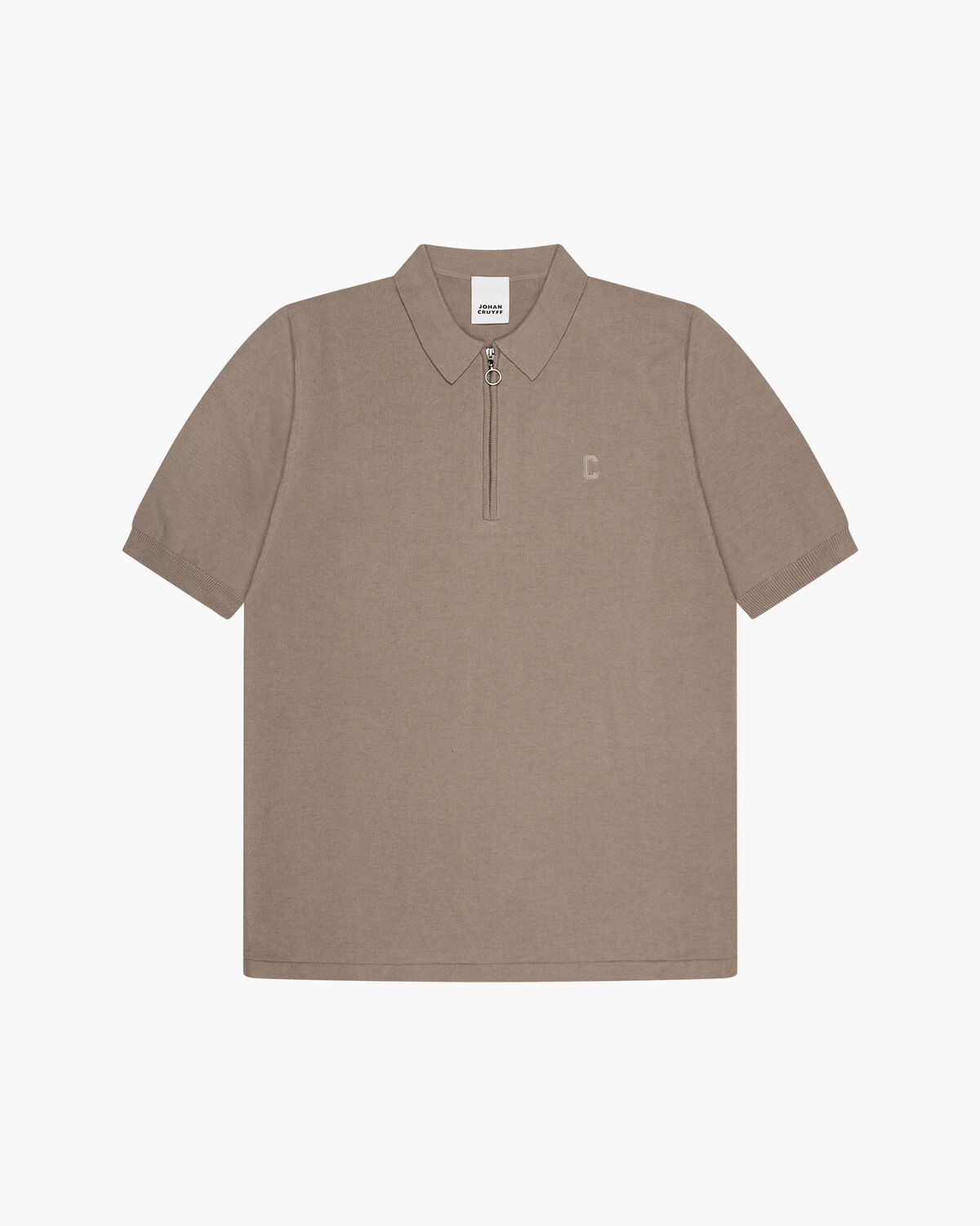 JC Polo Knitted, Sand, hi-res