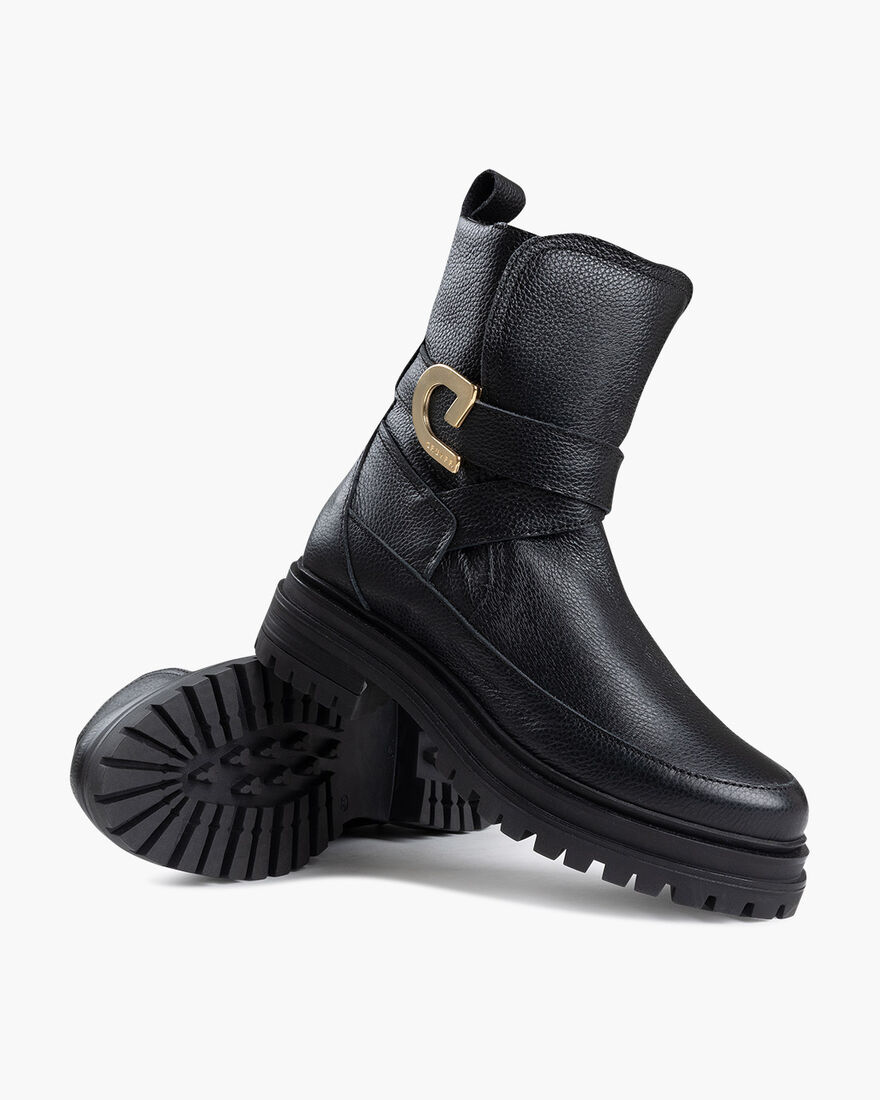 Blake Strap boot, Black, hi-res