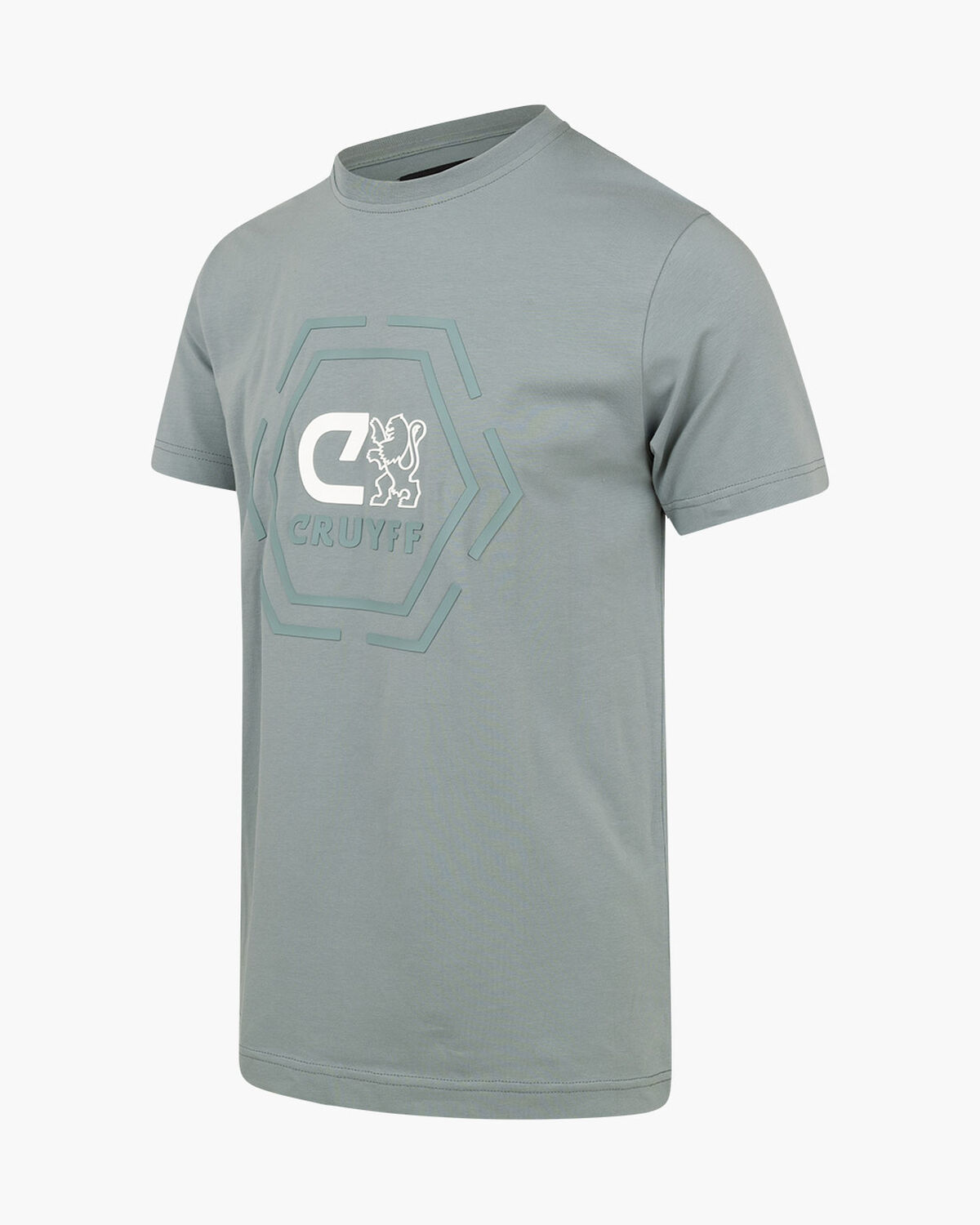Kane Tee - 95% Co 5%Ea, Lead Blue, hi-res