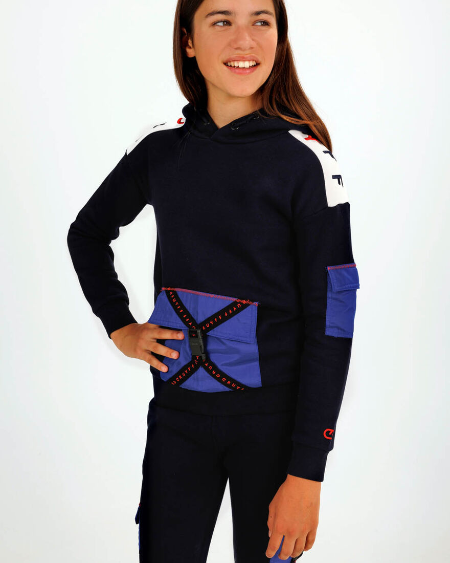 Clipper Hoodie, Navy, hi-res