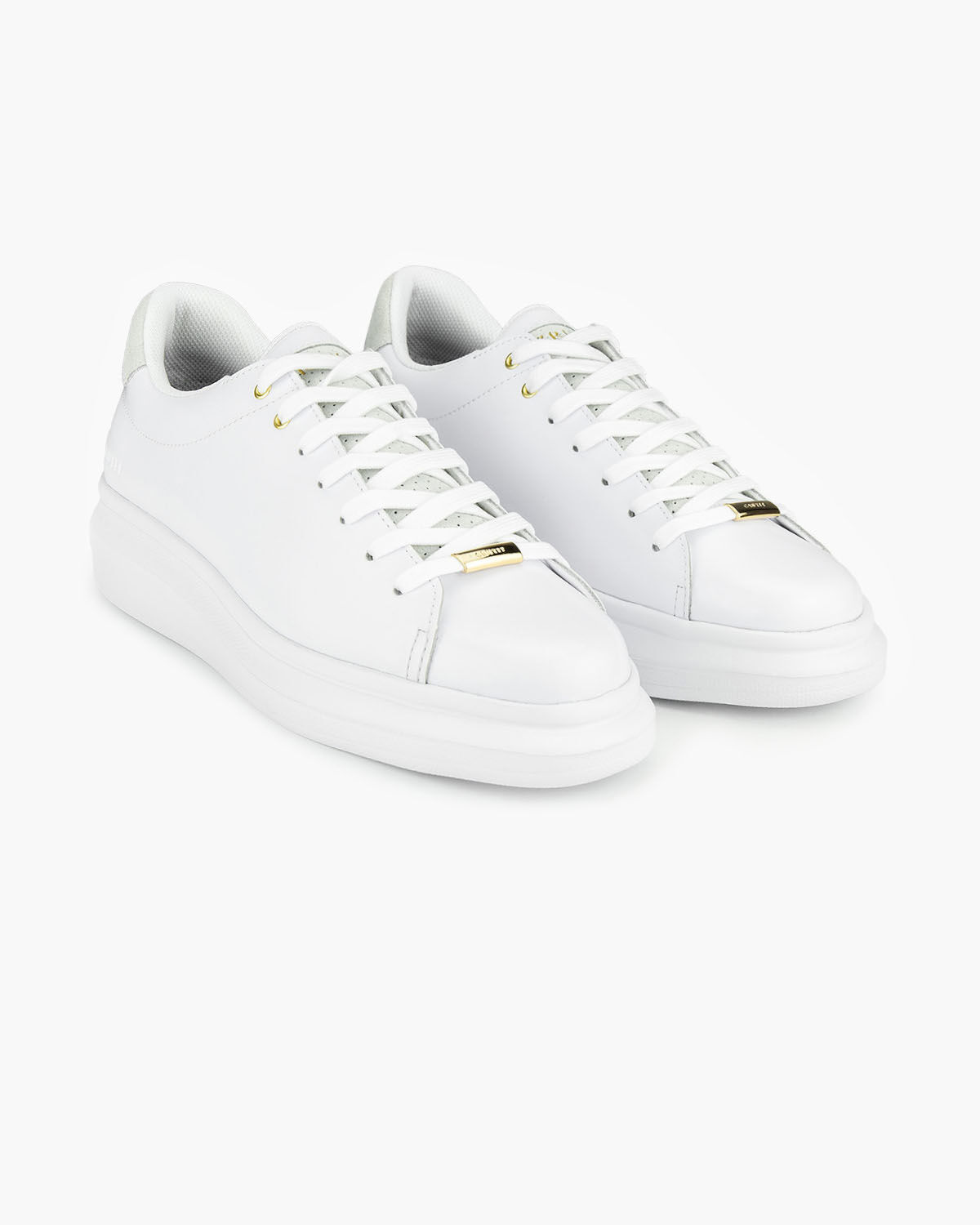 white cruyff trainers