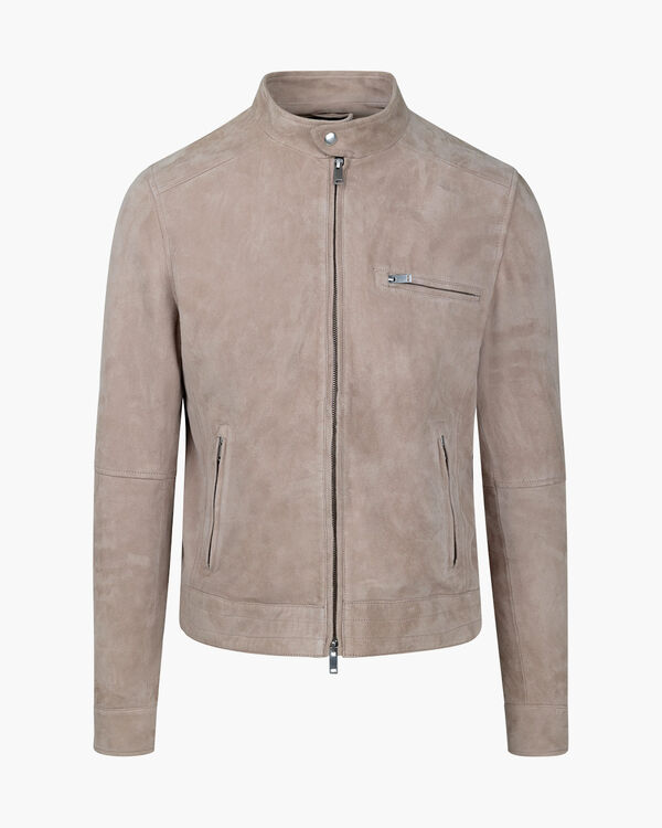 Esteban Suede Biker Jacket