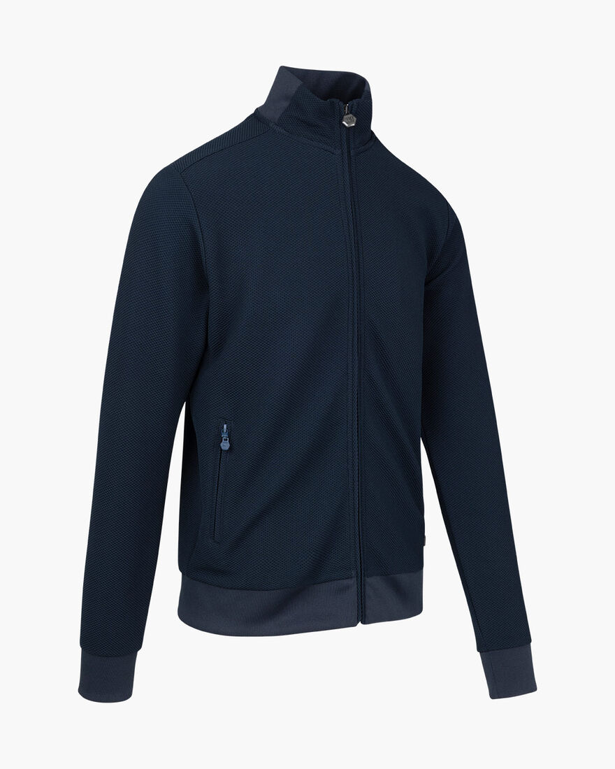 Santiago Track Top, Navy, hi-res