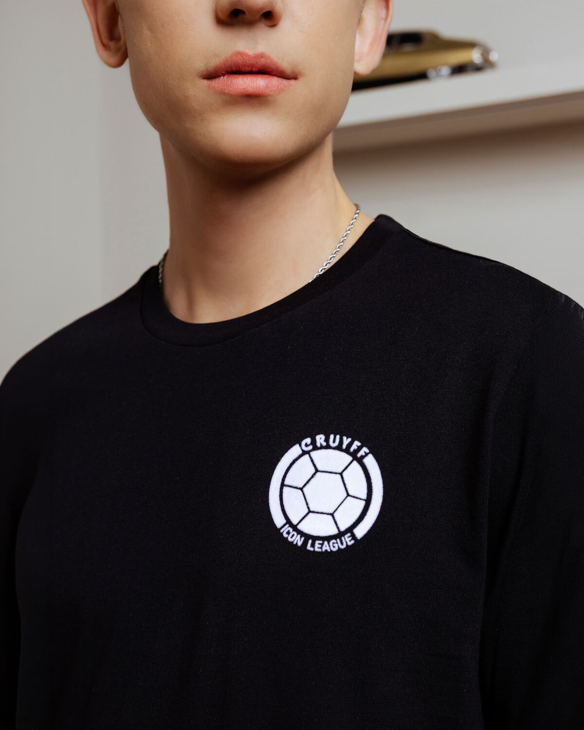 Team Cruyff Tee, Black, hi-res