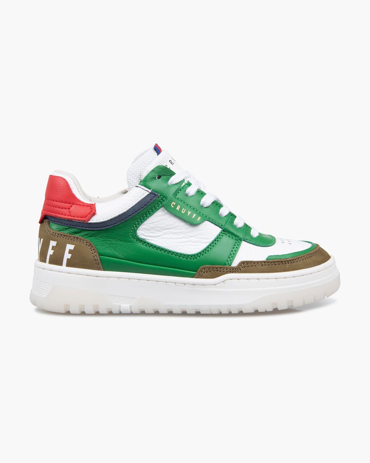 Nemes Mid, Green/White, hi-res