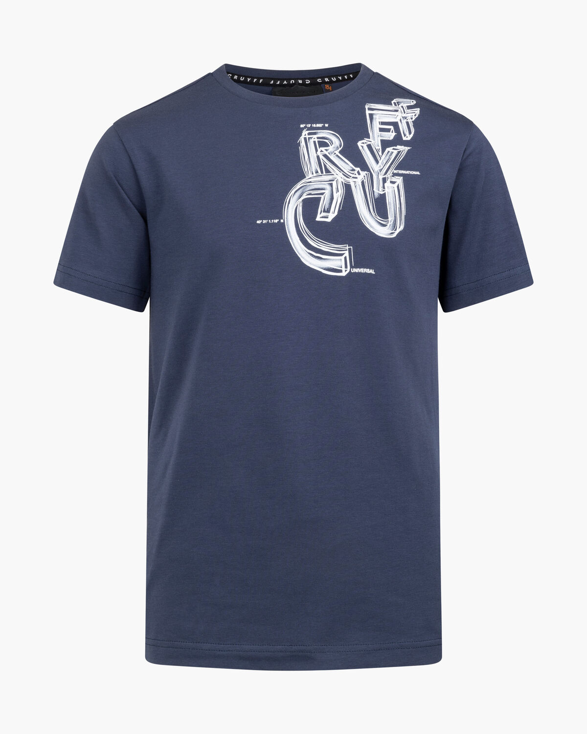 Connection Tee, Navy, hi-res