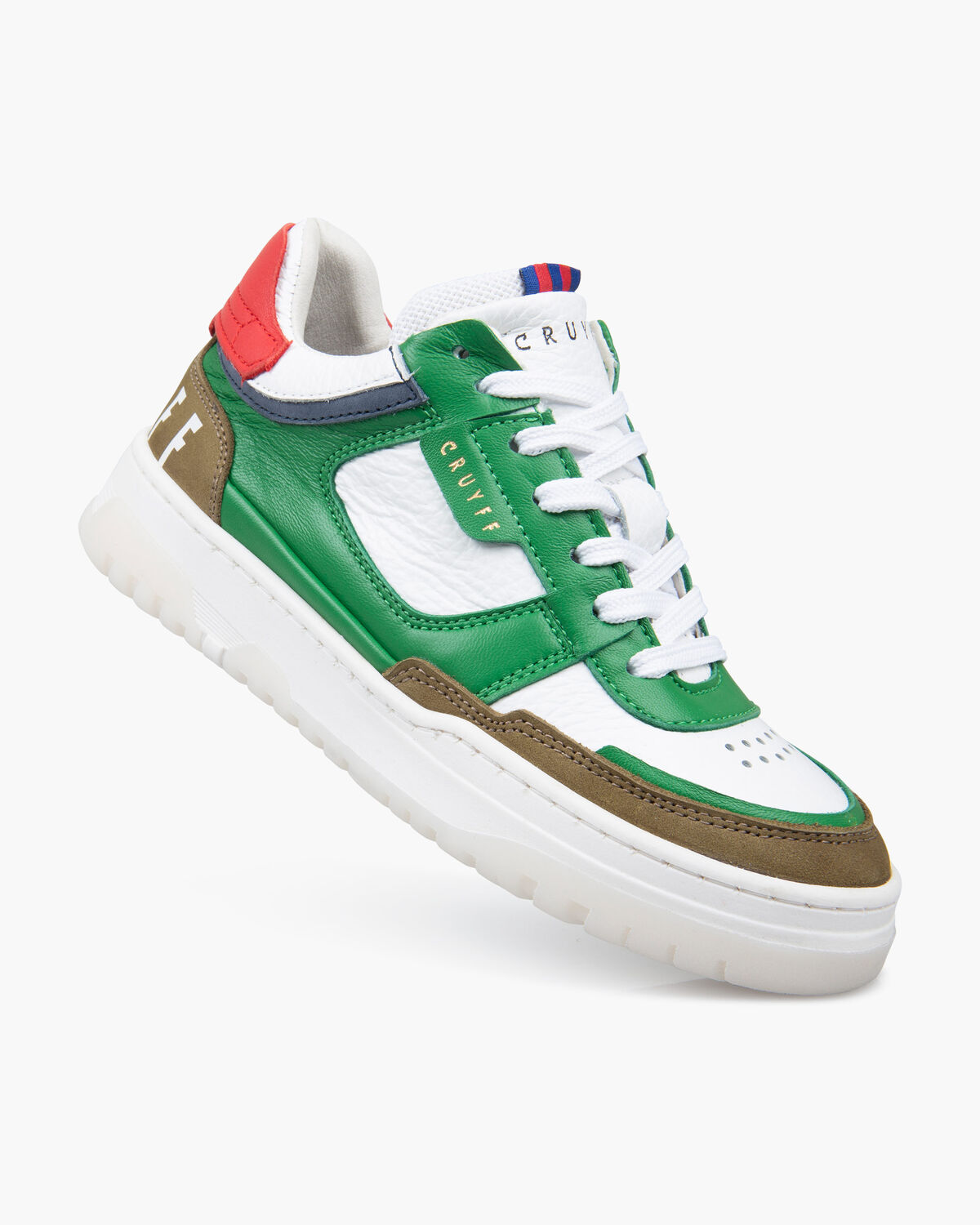 Nemes Mid, Green/White, hi-res