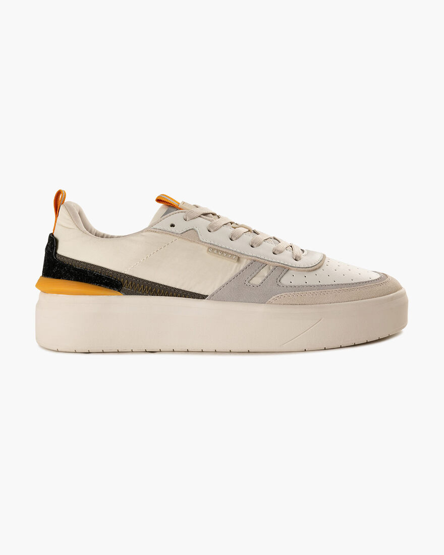 Cambria - Soft Leather/Crepe Nylon/Suede, Off white, hi-res