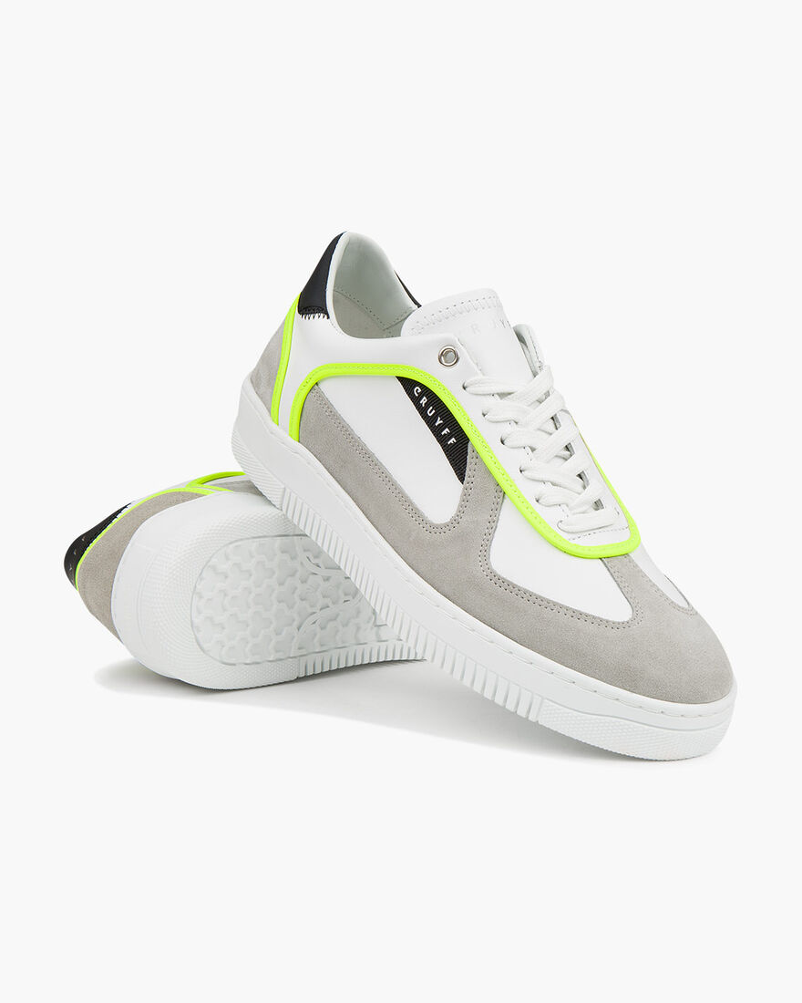 Cristallo - White/Grey - Nappa/Sciarada Suede, White, hi-res