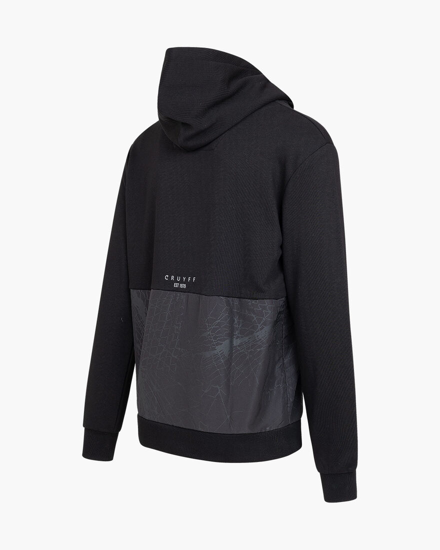 Rafael Hoody  - 65% Cotton 35% Polyester, Black, hi-res