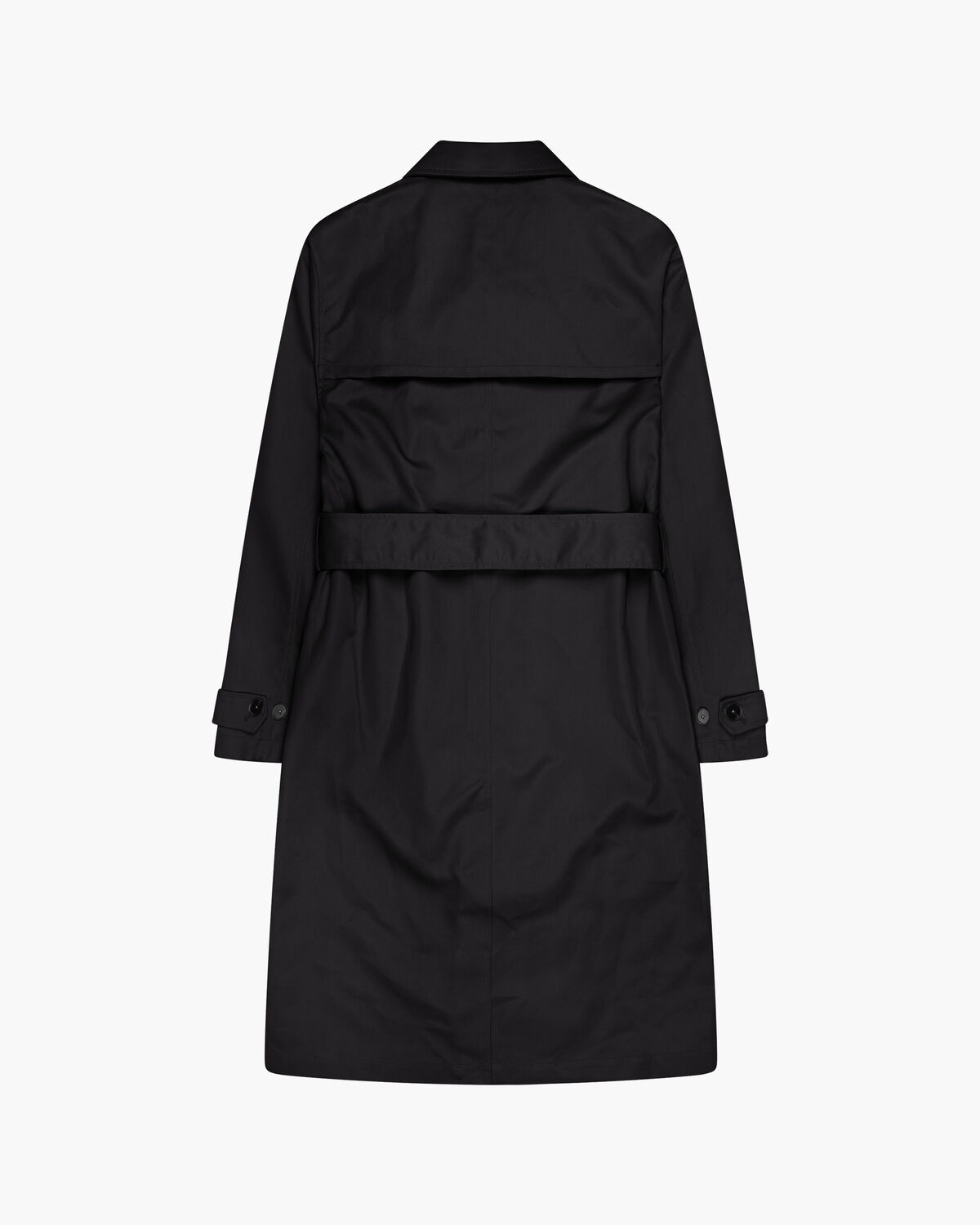 Tech Trenchcoat, Black, hi-res