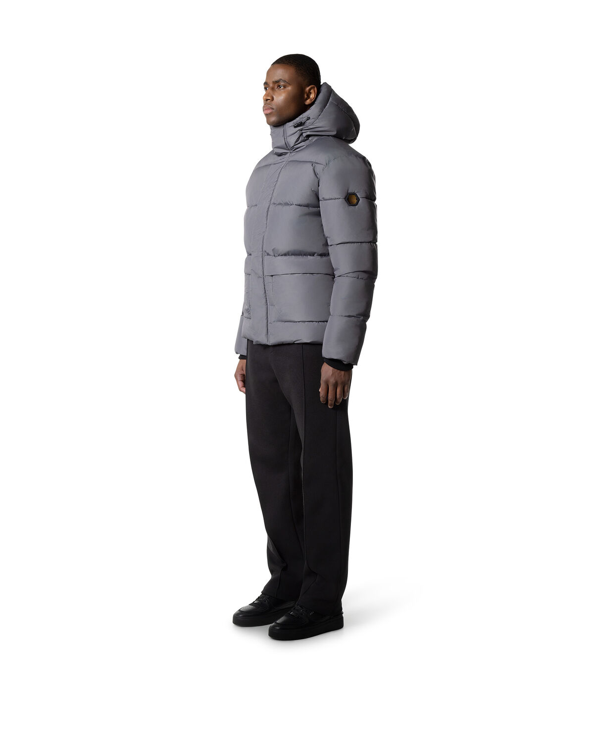 Commercial Puffer, Charcoal Grey, hi-res