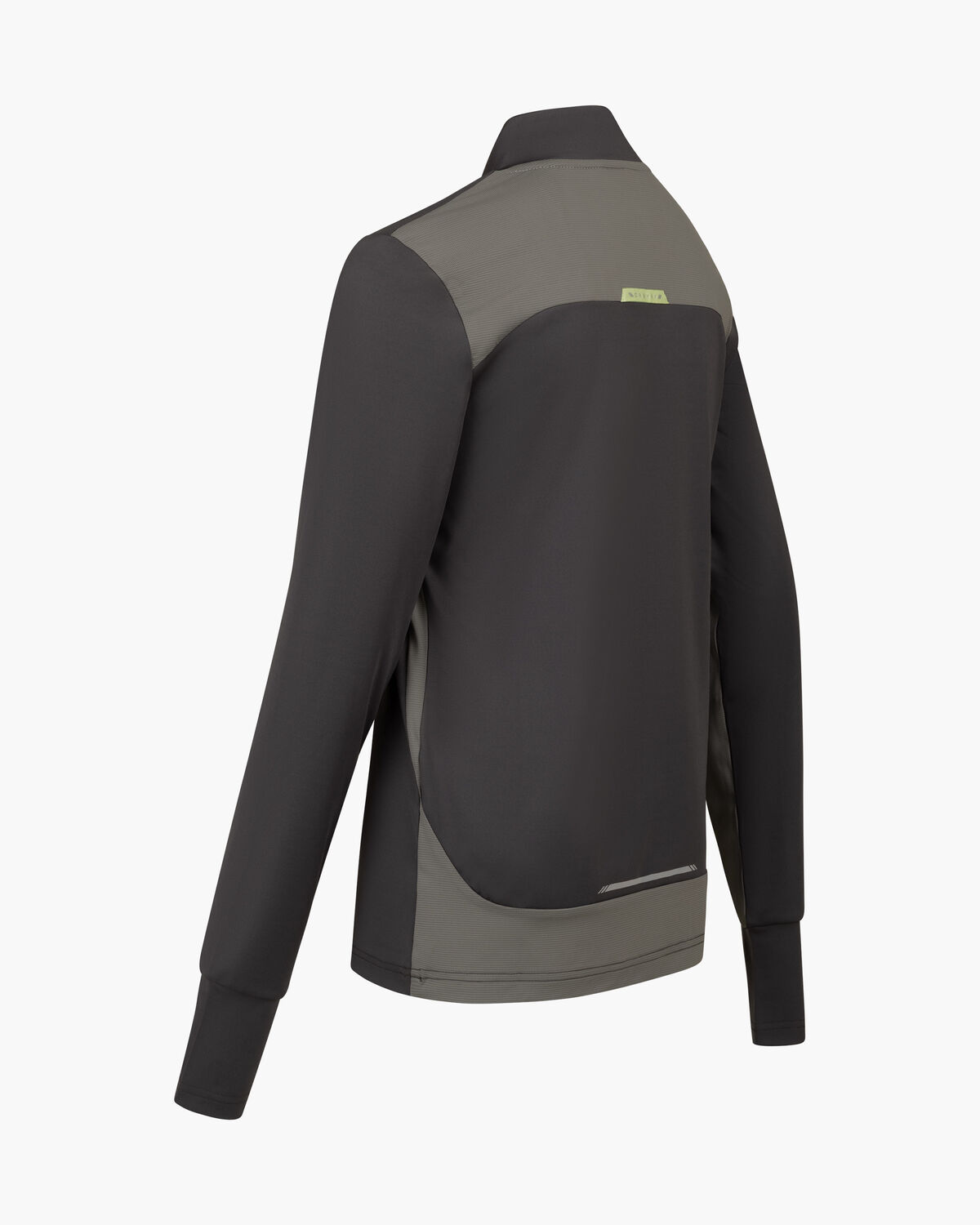 Ametrine 1/4 Zip Top, Charcoal Grey, hi-res