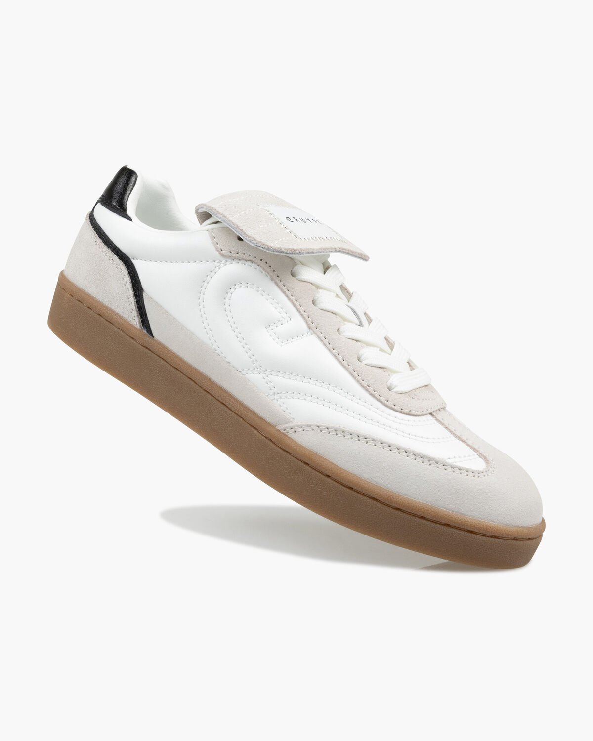 Calcio Cup - Leather/Suede, Off white, hi-res