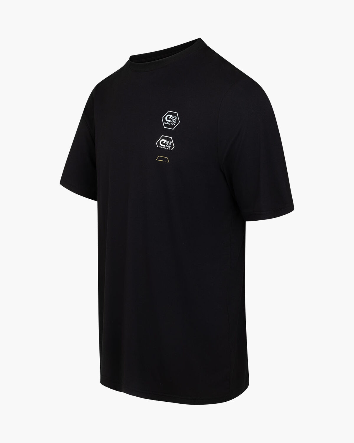 C-Lion Back Graphic Tee, Black/Gold, hi-res