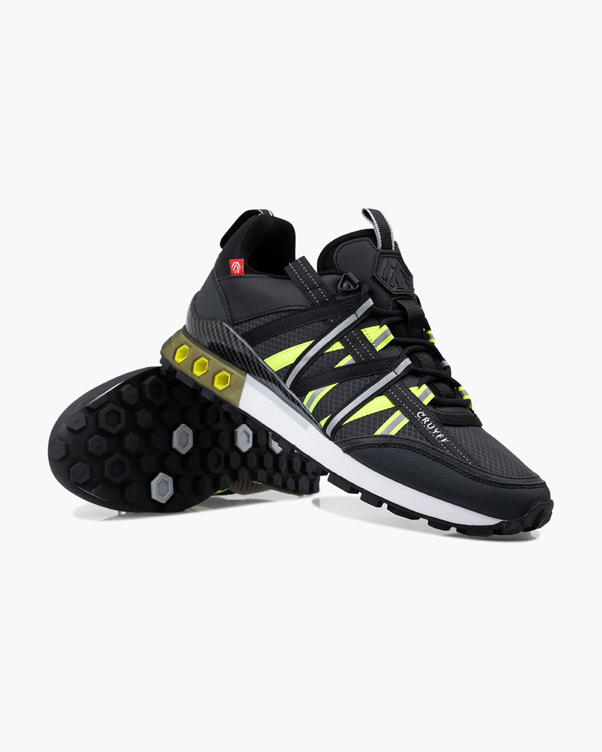 Fearia Hex - Tech // Montserrat, Black/Yellow, hi-res