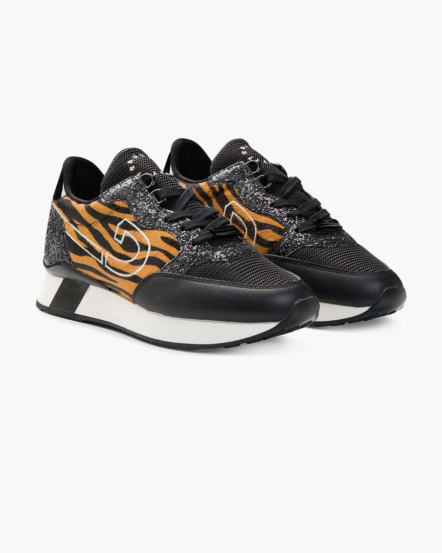 Parkrunner - Black/ Zebra - Pony Hair/ Soft Grain, Black/Miscellaneous, hi-res