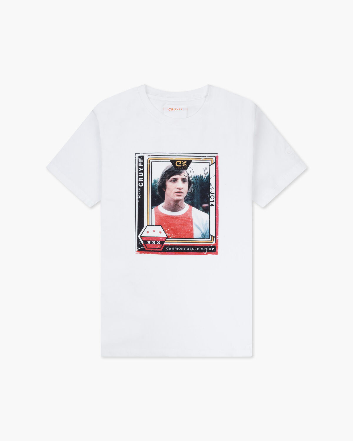 Cruyff Memorial Tee AMS, White, hi-res