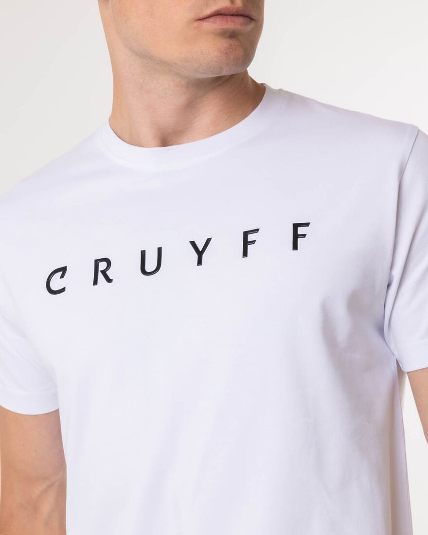 Camillo Tee - 95% Cotton / 5% Elastane, White, hi-res