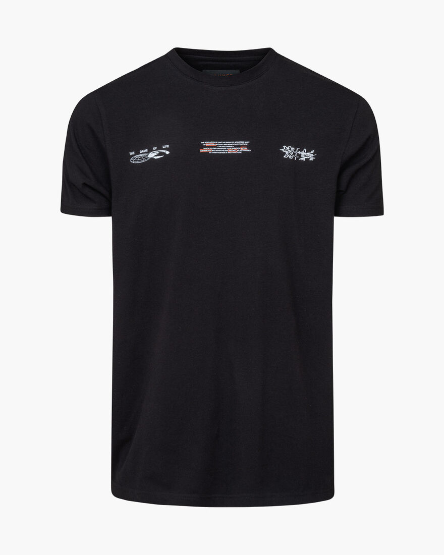 Morris Tee - 95% Co 5%Ea, Black, hi-res