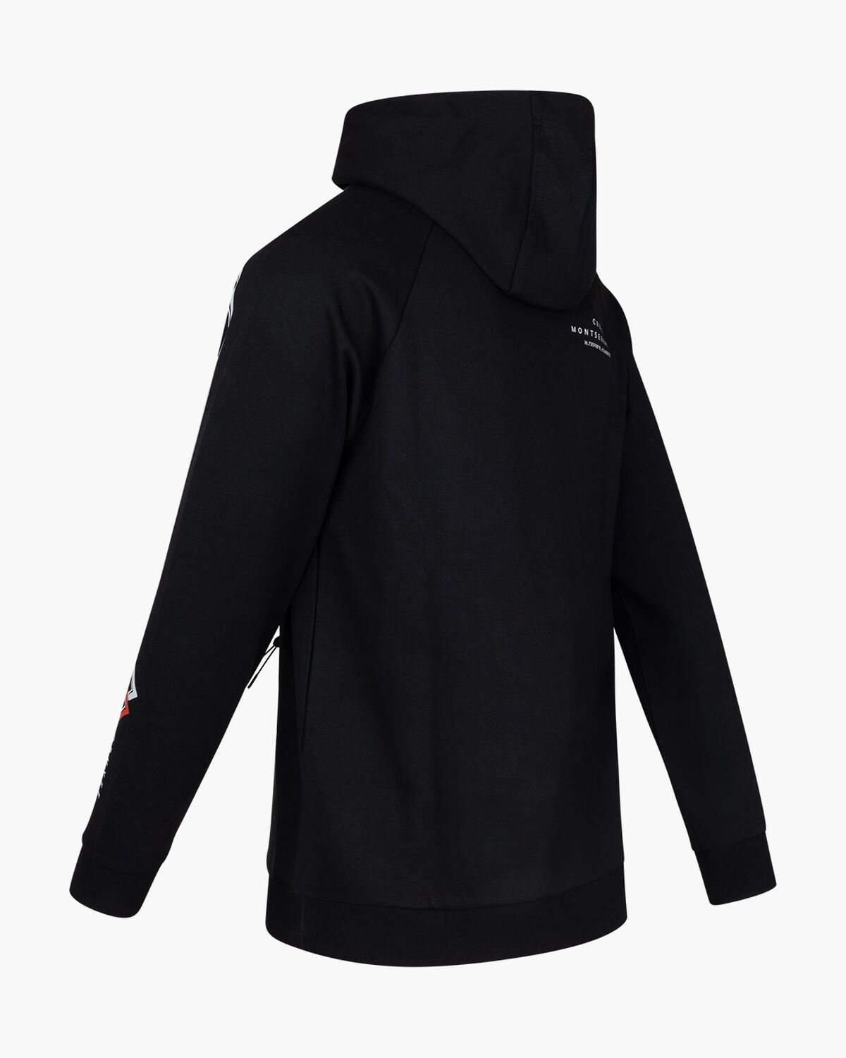 Mantel Hoodie, Black, hi-res
