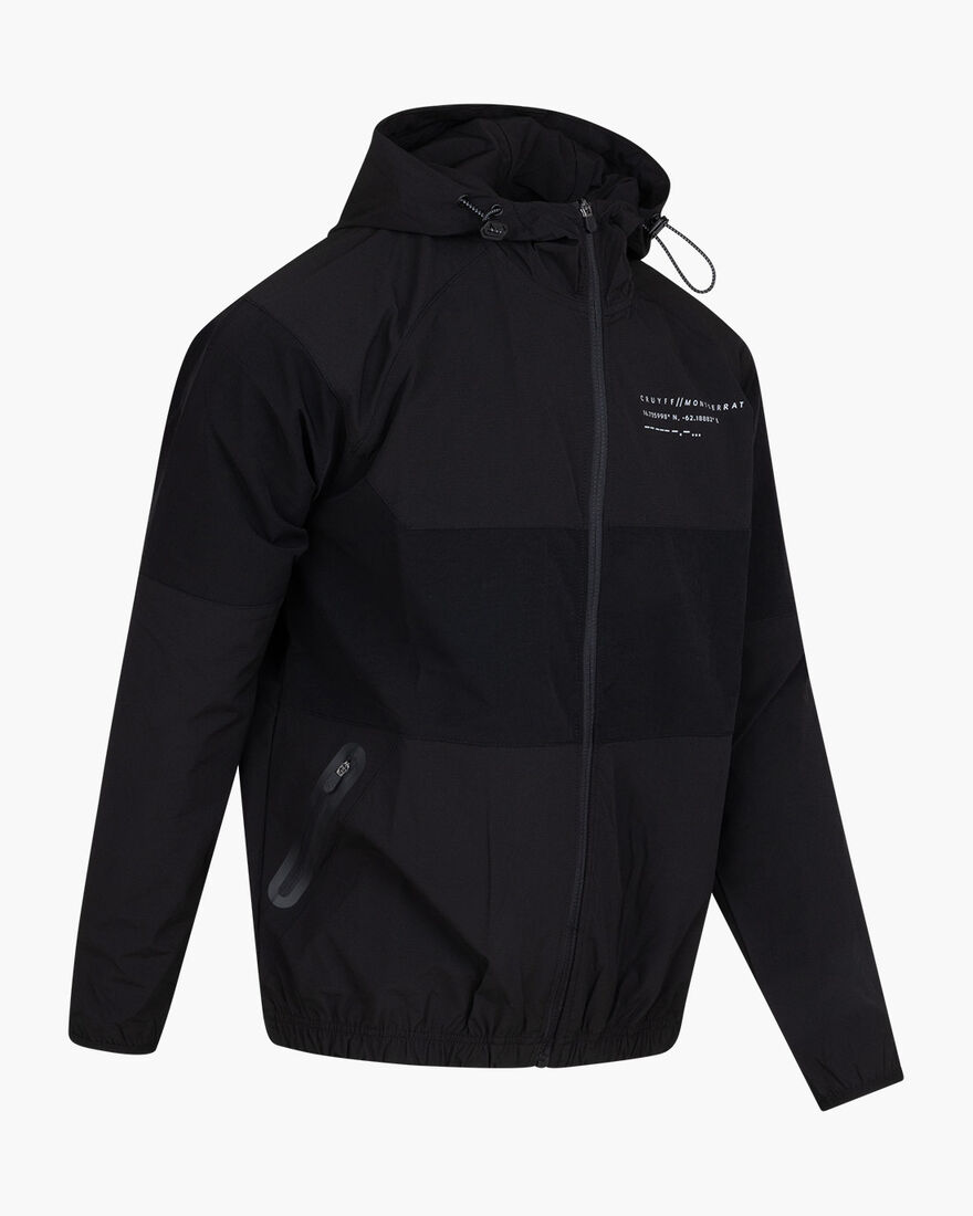 Mantel Track Jacket, Black, hi-res