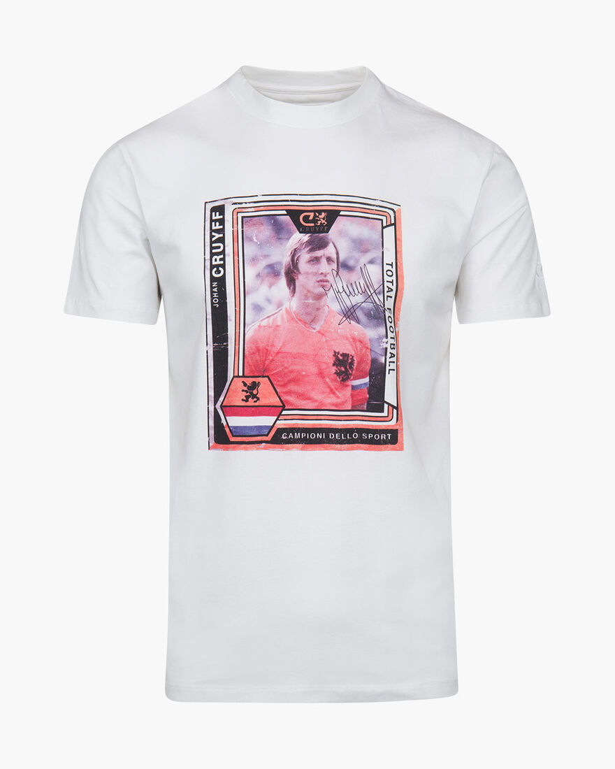 Cruyff Memorial  Tee NL, White, hi-res