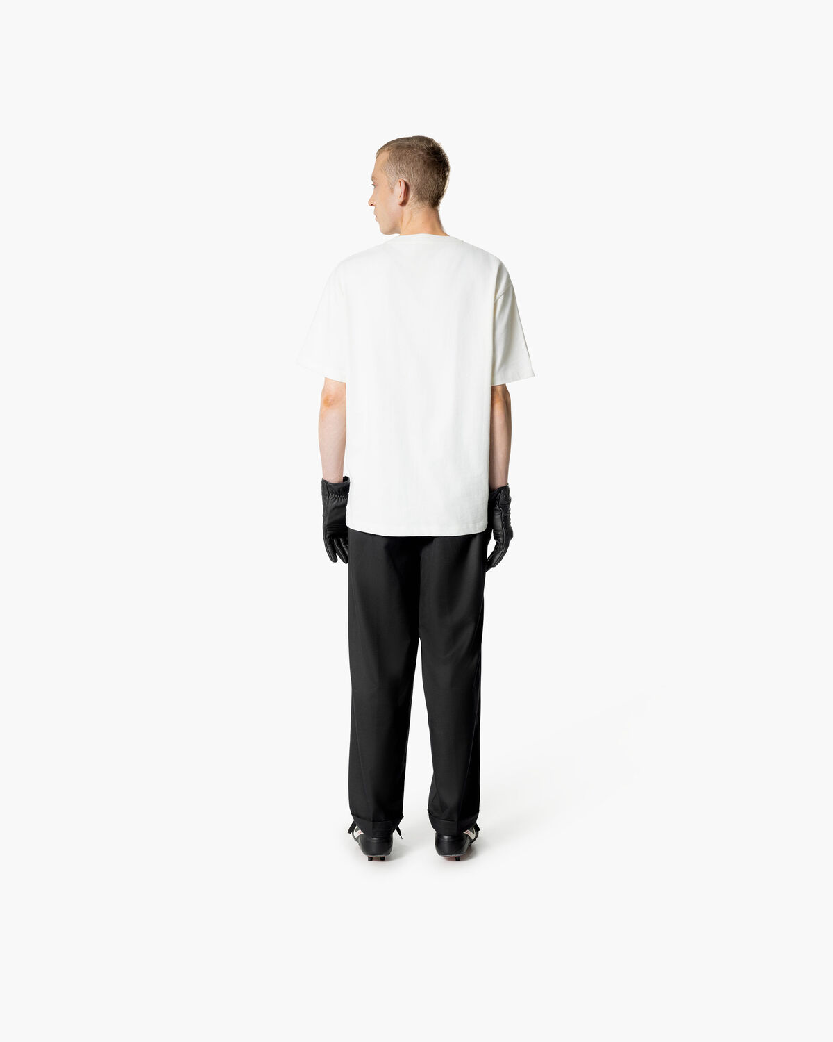 Luxury Signature Tee, Crème, hi-res