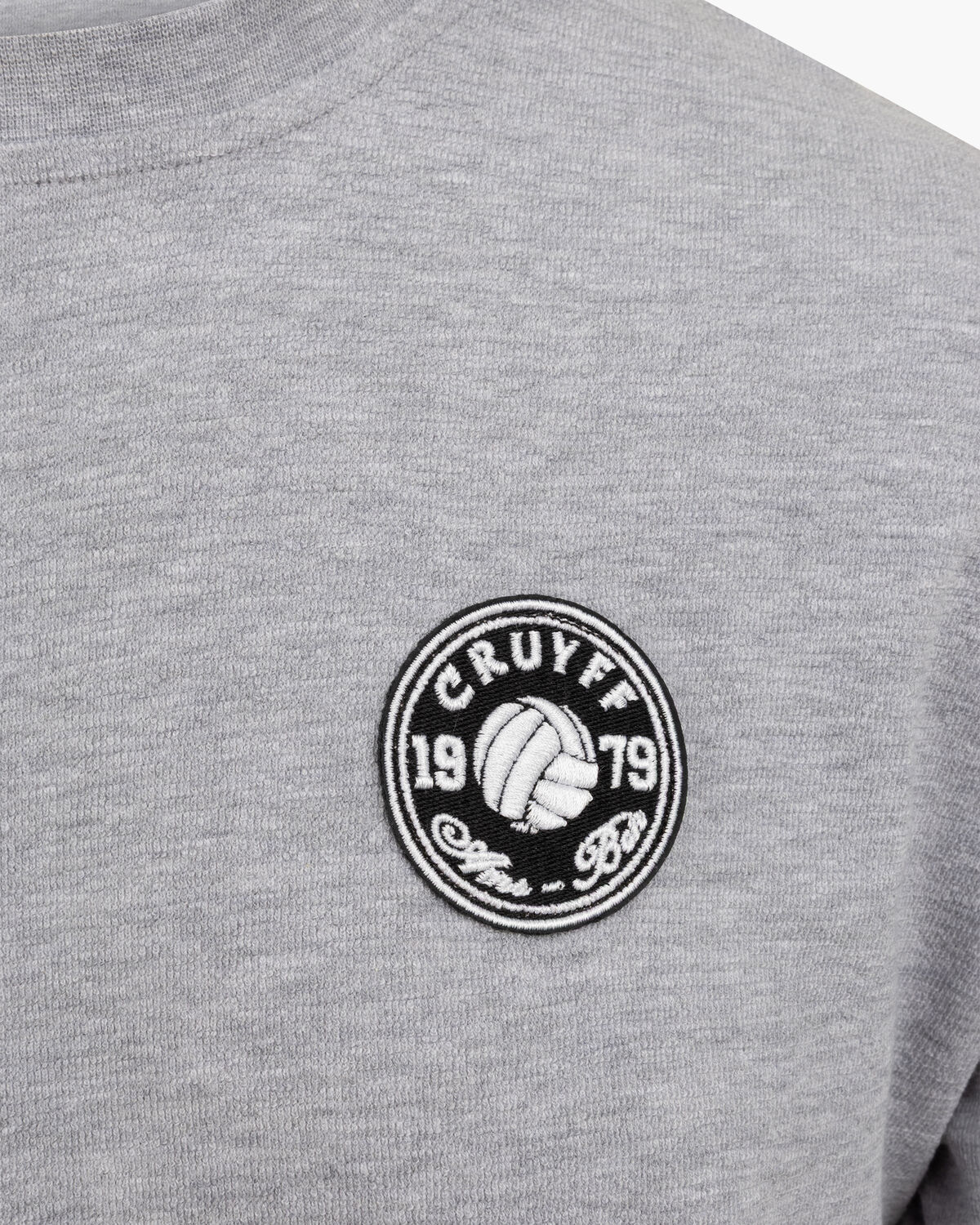 Retro Badge Tee, Grey/Grey, hi-res