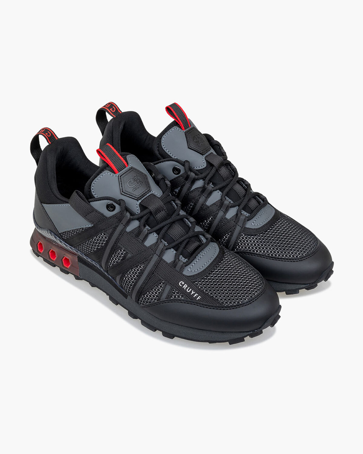 Fearia Hex, Black/Red, hi-res