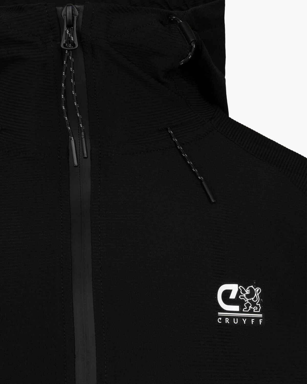 Quartz FZ Woven Hood, Black, hi-res